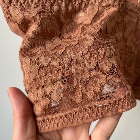 KNIX Lace Longline V-neck Bra Metallic Thread XXXXL+ Limited Edition Gilded Gold - Picture 8 of 12